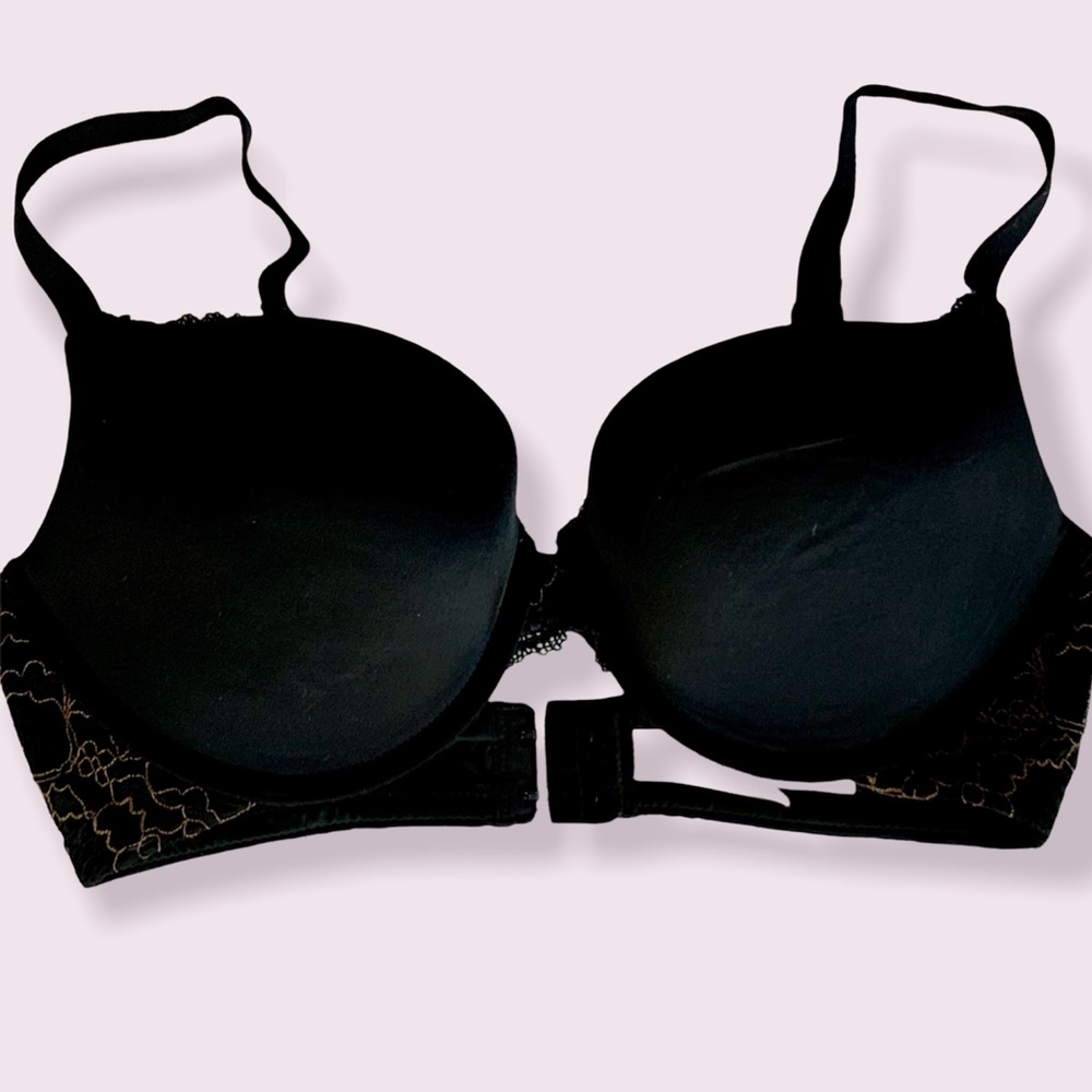 Black Push Up Bra
